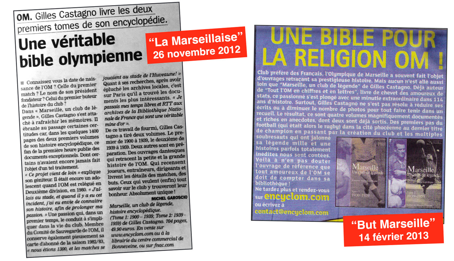 Revue de presse - sélection 2